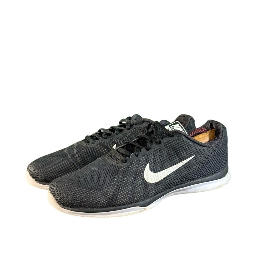 Nike In-Season TR 6 Black White Womens Training Shoes 852449-001 Size 9